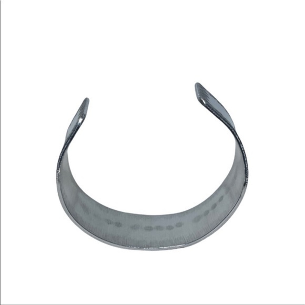 Handmade stamped Not Today Satan
adjustable hypoallergenic silver‎ cuff bracelet - Picture 6 of 7